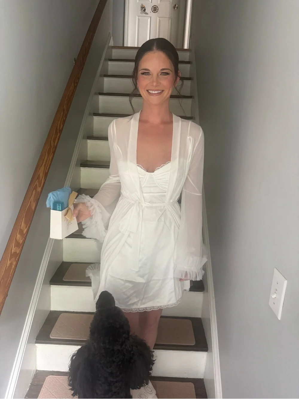 Sheer White Robe